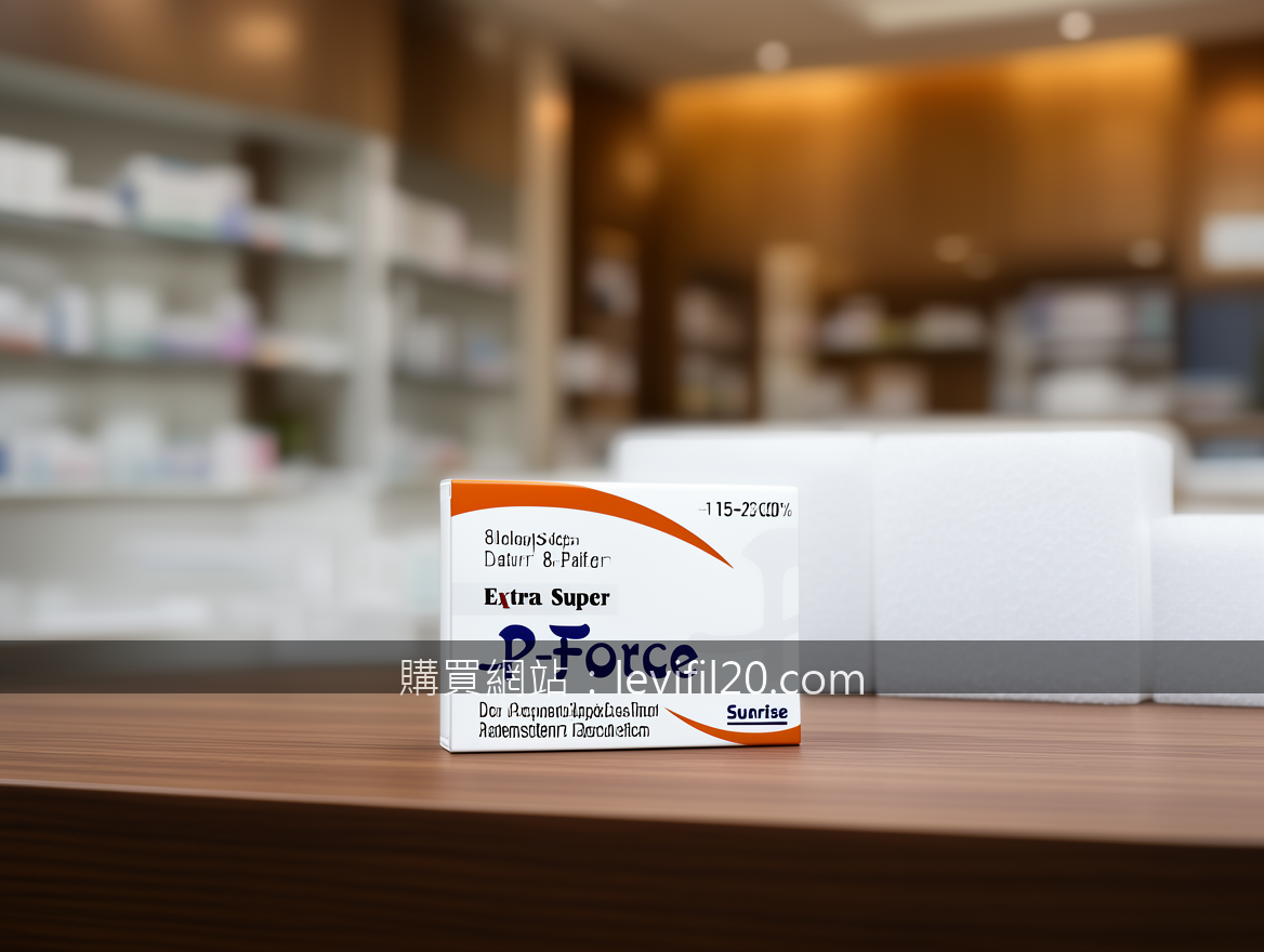 Luxury scene product photography. Place the P-Force Extra Super Sildenafil & Dap