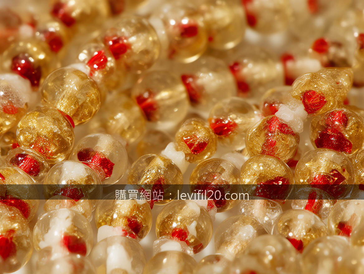 Macro crystal bracelet photography revealing natural bead details.
Subject: Plac