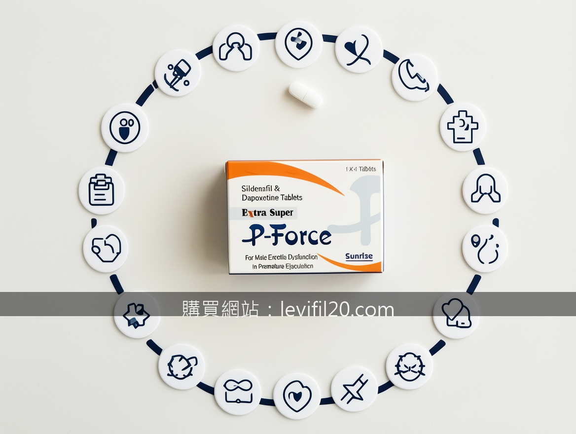 OVERHEAD FLAT LAY Instagram style. Place the P-Force Extra Super Sildenafil & Da
